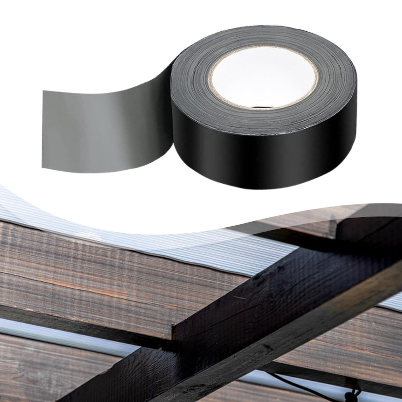 Nastro Adesivo Impermeabile per Travetti, Nastro Butilico Provo, Nastro Sigillante Autoadesivo Resistente Alle Intemperie, Nastro di Riparazione, 50mm