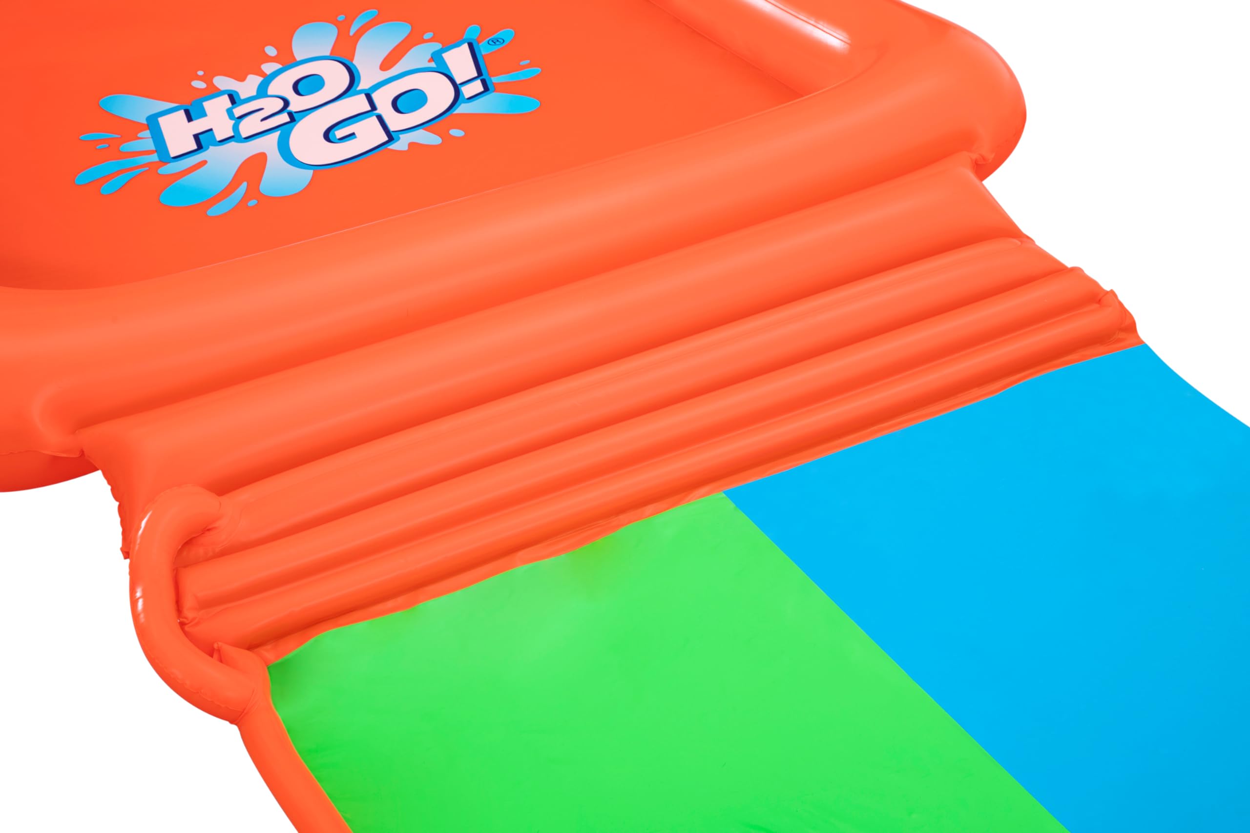 Bestway 52633 Scivolo ad acqua a corsia doppia Super Splash, 3 anni+
