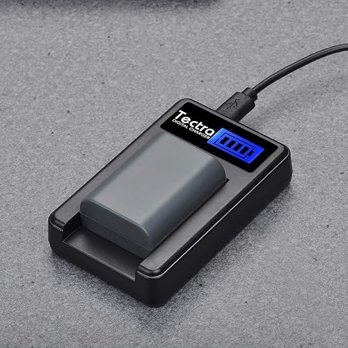 Miniatura 7 de Tectra Paquete de 2 baterías NB-2L NB-2LH + pantalla LCD rápida cargador USB para Canon PowerShot G7 G9 S30 S40 S45 S50 S60 S70 S80 DC410 DC420