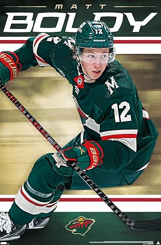 Trends International NHL Minnesota Wild - Póster de pared Matt Boldy 23