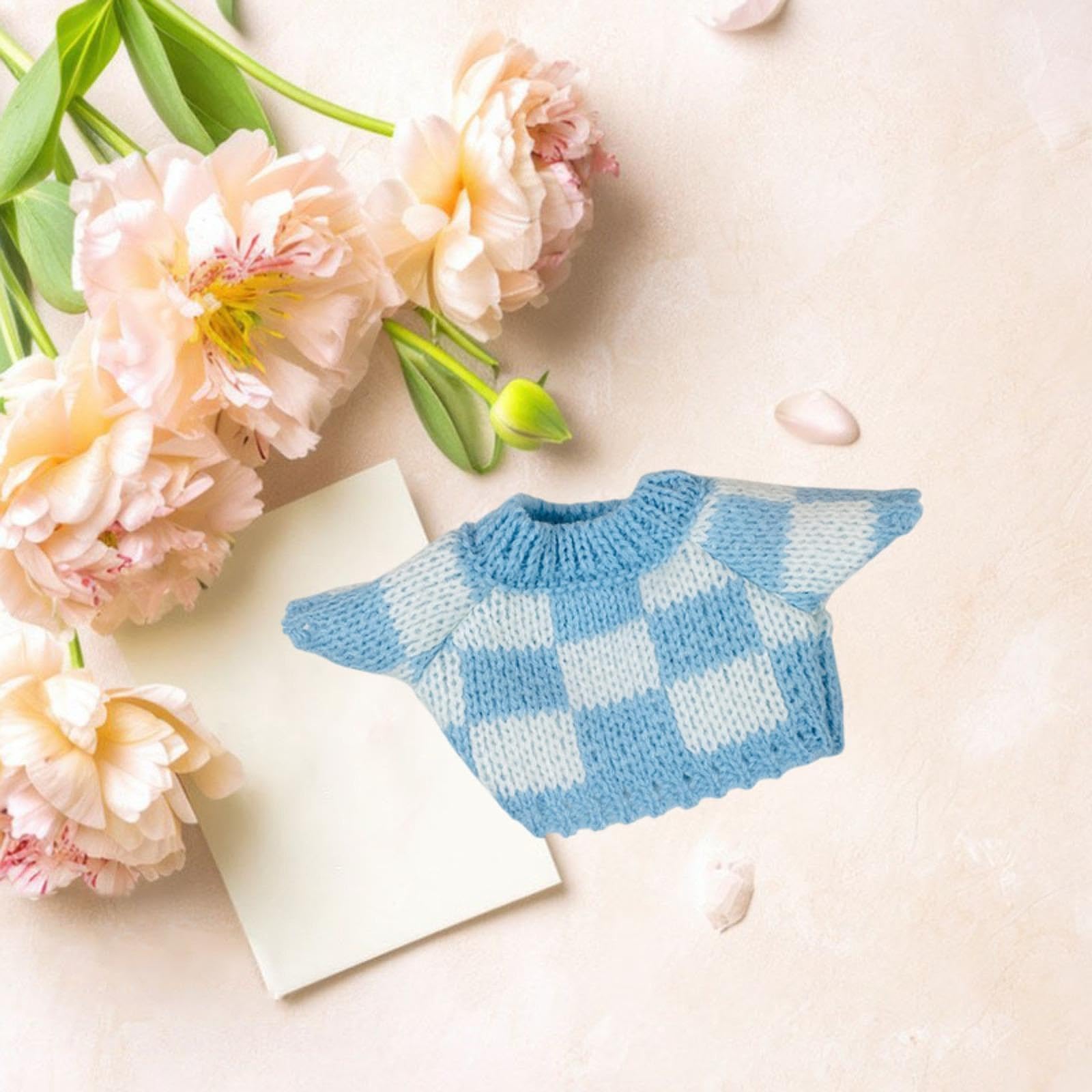 Puppenkleidung Set Für 20cm Bärenpuppen – Weiches Stoff-Outfit, 3-teilig, Zum Dekorieren