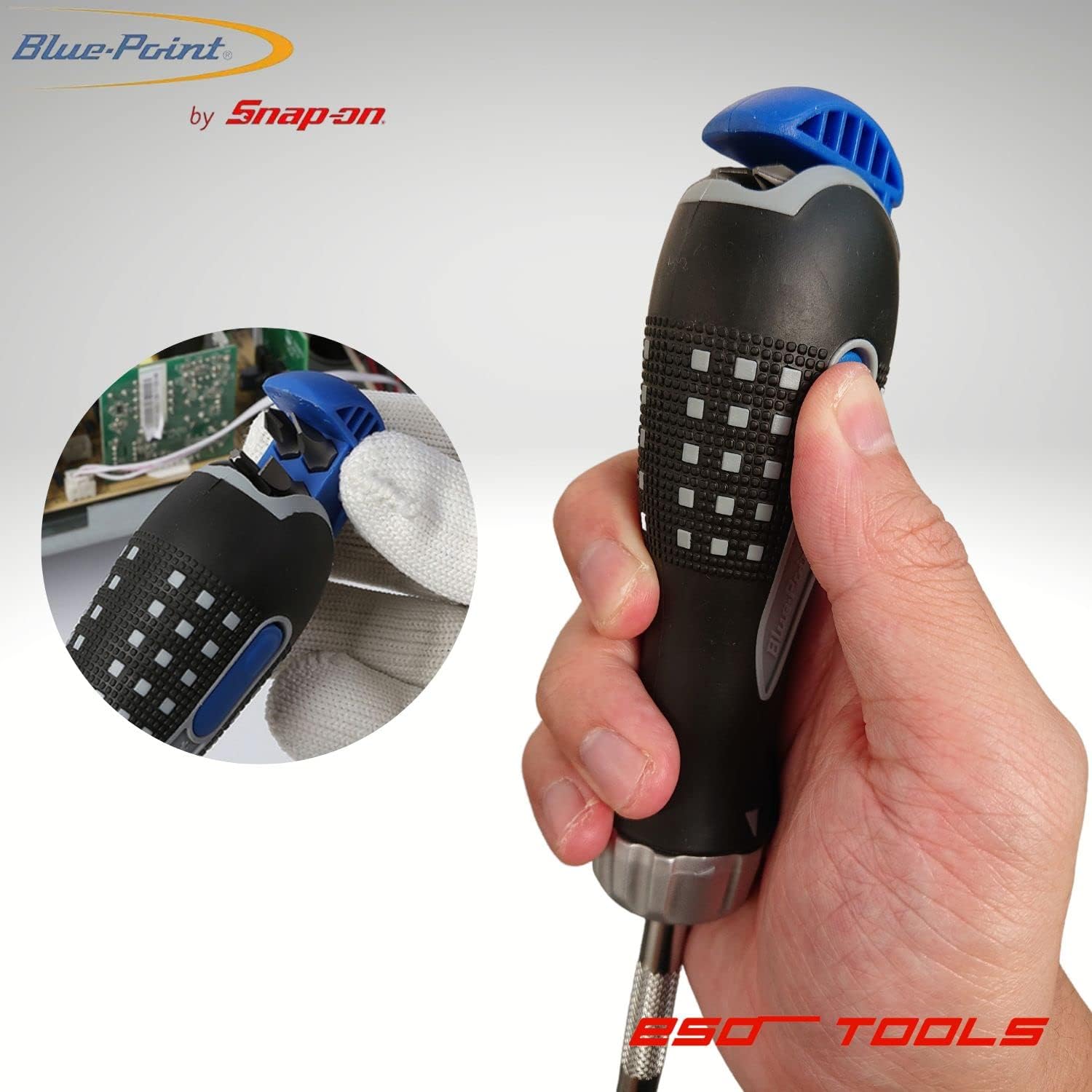 Blue Point Ratchet Screw Driver with bits ratcheting Screwdriver