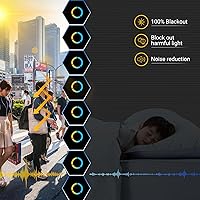 Vista 7 de Persianas Celulares Sin Cable, Persianas Opacas para Ventana para el Hogar, 22W x 48H, Plata Fría (Opaca)