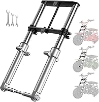 Vista 9 de Kit de Suspensión FRP Minibike - Horquilla Frontal para Mini Bicicleta, Compatible con Monster Mega Moto MMB80 MMB105 80cc 105cc Motovox MBX10 MBX11