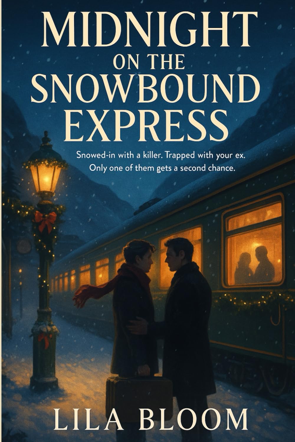 Midnight on the Snowbound Express: Snowed in with a killer. Trapped with your ex. Only one of them gets a second chance: (A Christmas Second-Chance Gay Romance with a Deadly Locked-Room Mystery)