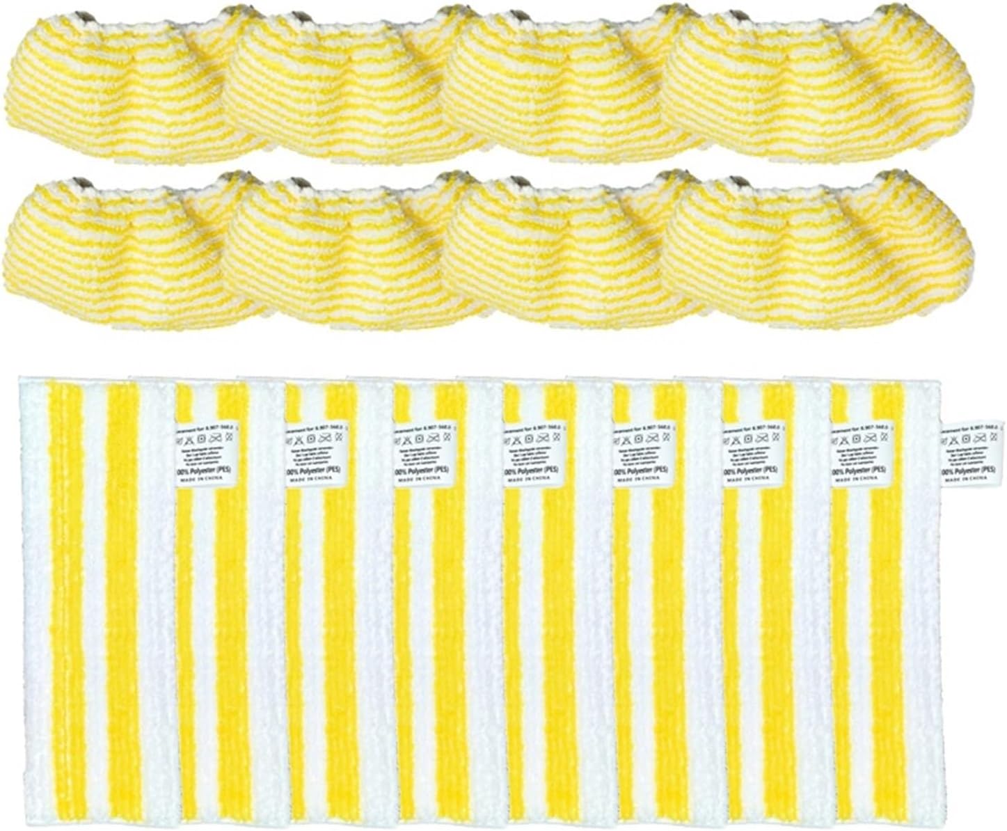New Mop Cloths ，Compatible for Karcher Easyfix， SC2 SC3 SC4 SC5 Handheld Vacuum Cleaner Microfiber Cleaning Pad Cover Steam Mop Accessories(Set13)