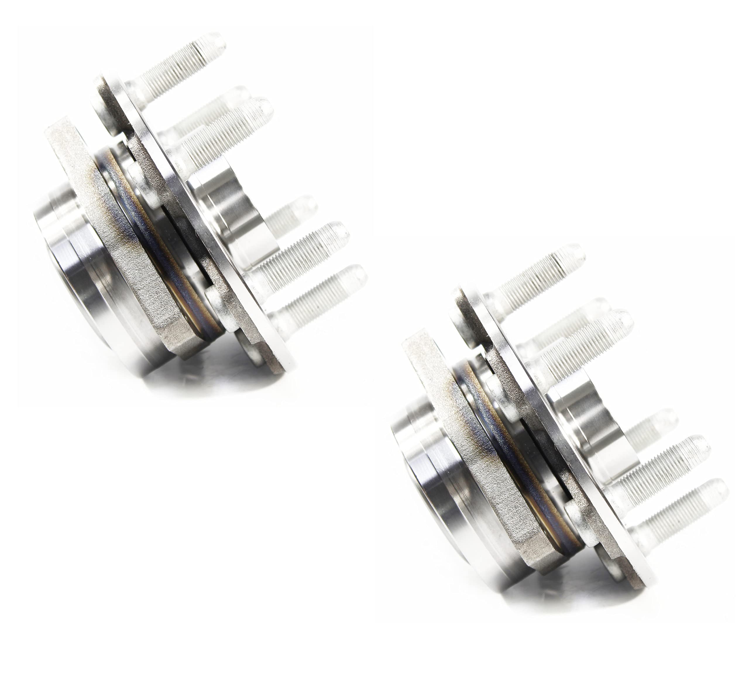 Front Wheel Hub Bearing Assembly Adeco 2-Pack Front Wheel Bearing & Hub ...
