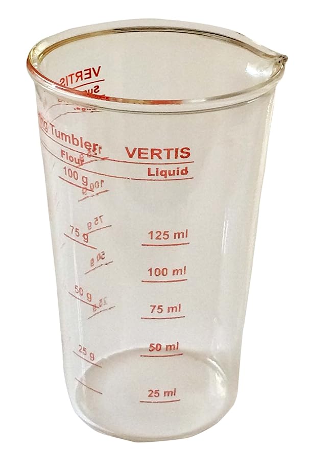 VERTIS MEASURING TUMBLER 0.125L
