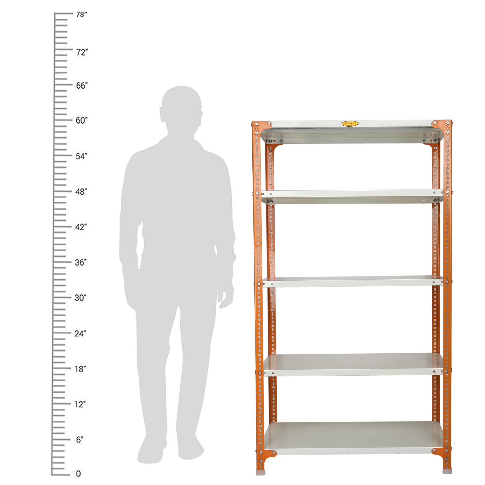 Mil-Nil Prime CRC Shelf Unit - 5 Shelves -3 Mil-Nil Prime CRC Shelf Unit - 5 Shelves -3