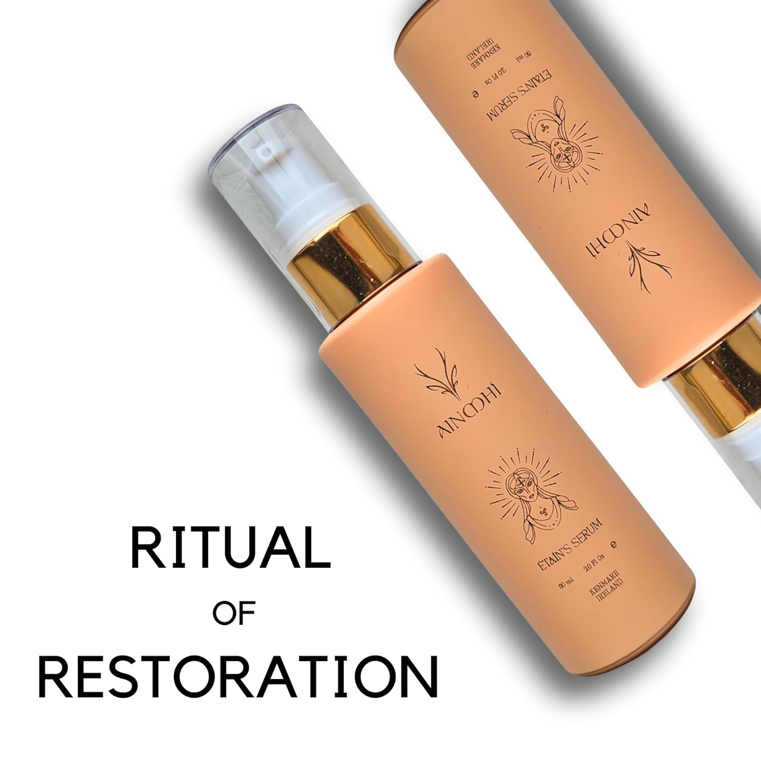 Ainmhí Étaíns Serum | Sensitive Skin Serum | Anti Redness | Barrier Repair | Retinol Alternative | Peptide Face Serum | Hyaluronic Acid | Matrixyl 3000 | Gentle Daily Ritual for Sensitive Skin | 60ml