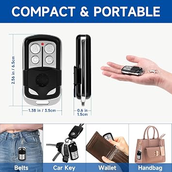 Garage Door Opener Keypads & Remotes for Liftmaster Chamberlain Craftsman Wayne Dalton Openers Produced Since 1993, Replaces 877/878MAX 377/977/877/66LM&893LM G953EV-P2 371/373LM 971LM 973LM
