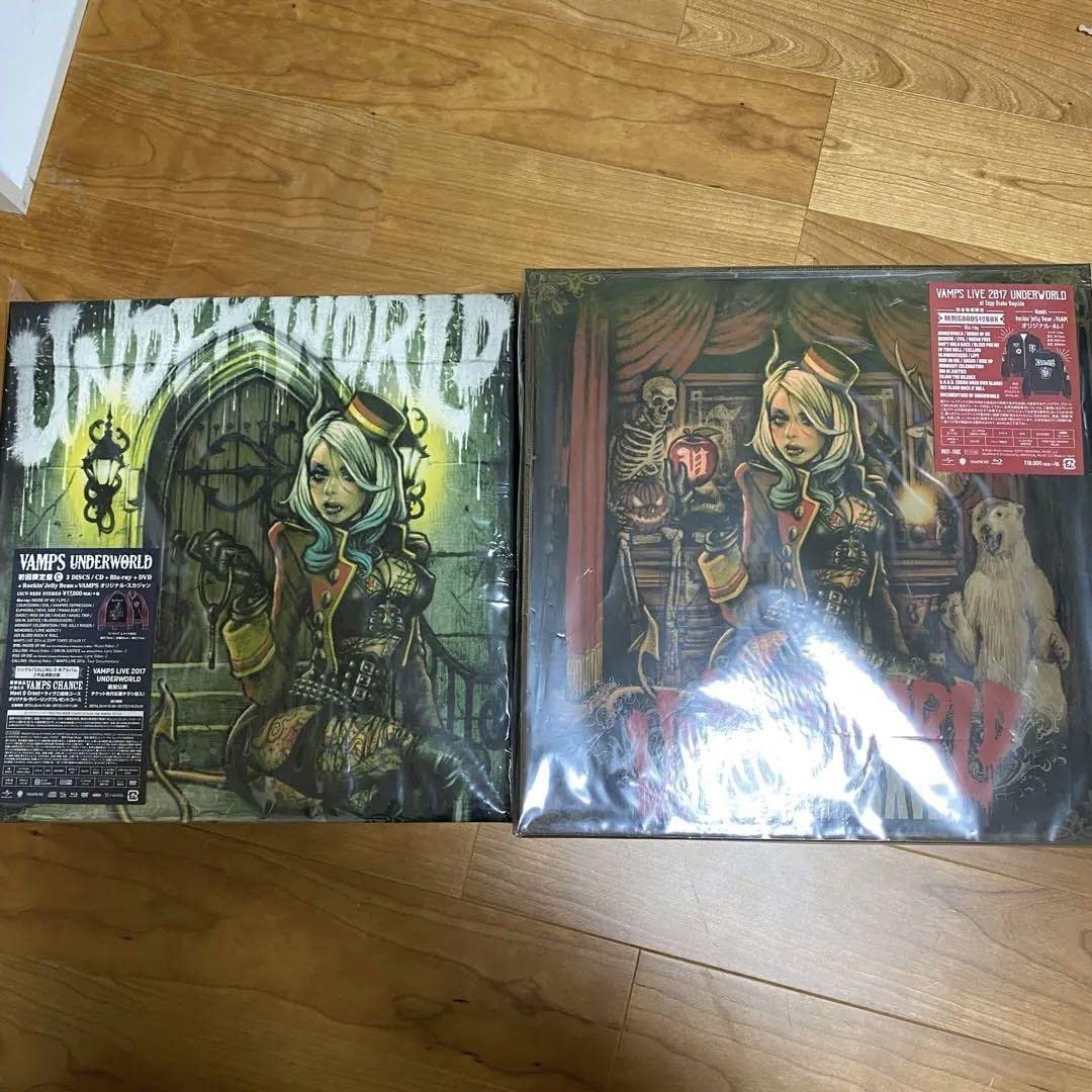 vamps スカジャン VAMPS UNDERWORLD 初回限定盤 スカジャン