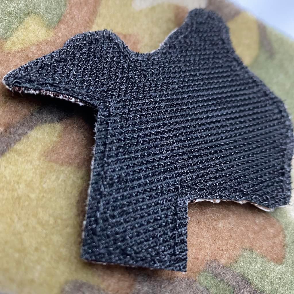 Die-Cut Tactical Texas Patch - Subdued Red White Blue