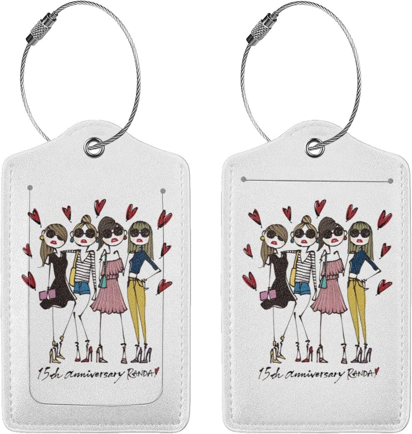 81 以上節約 Natax着物の女の子 スーツケース旅行荷物タグ ラゲージタグ スーツケース タグ 名札 ネームタグ Puレザー 1枚入 個性 Waterbirdspirits Com