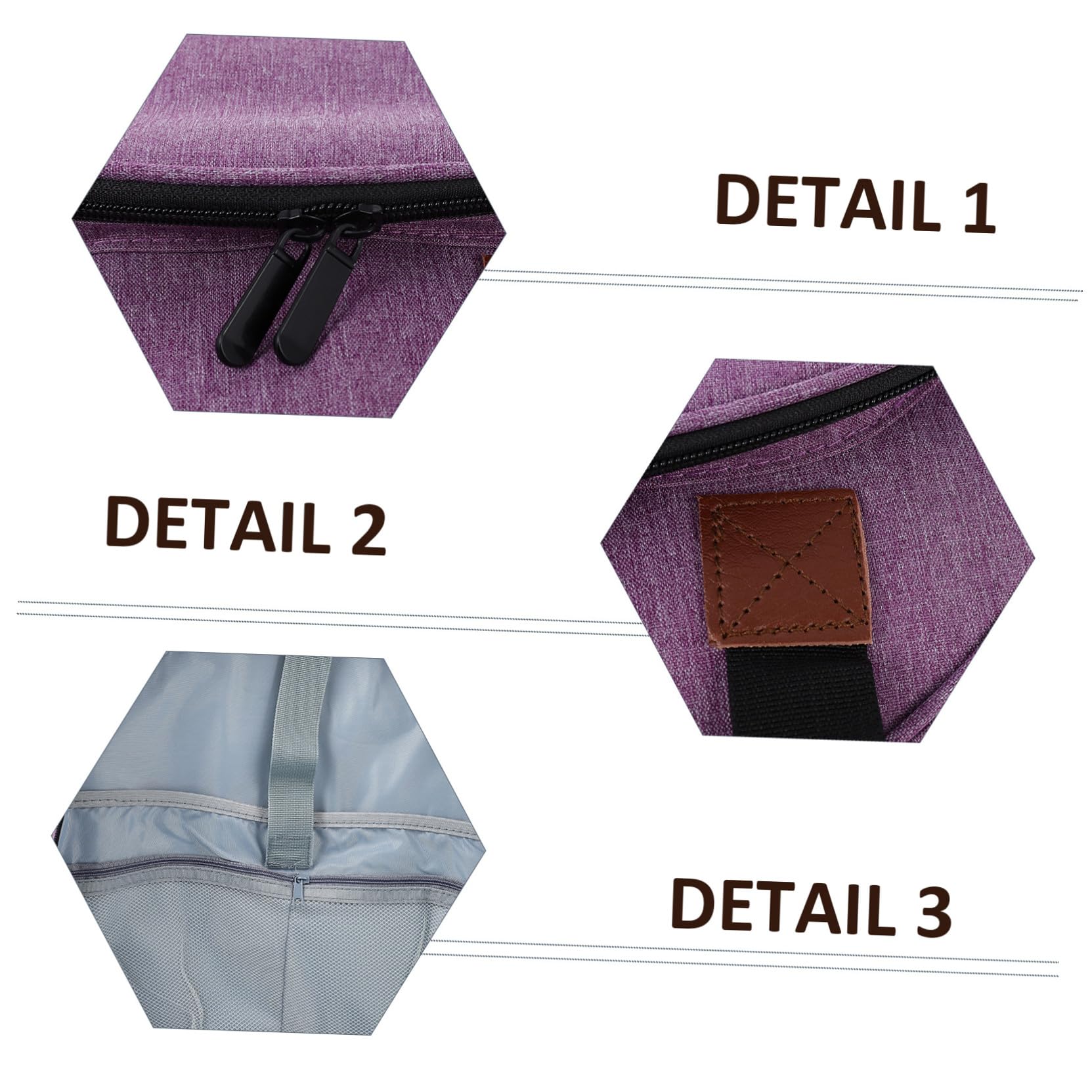 Angoily Borsa Porta Utensili da Cucito e Ricamo Grande capacità Resistente per Viaggi e Corsi Organizer per Funi e Ferri da Maglia
