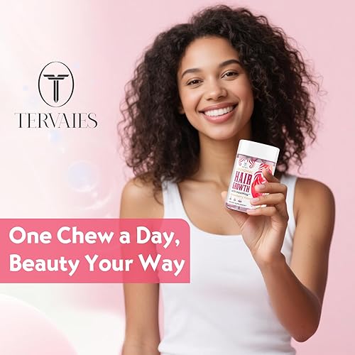 Miniatura 7 de Liposomal - Masticables suaves para el crecimiento del cabello, vitaminas de alta potencia para el crecimiento del cabello para mujeres y hombres