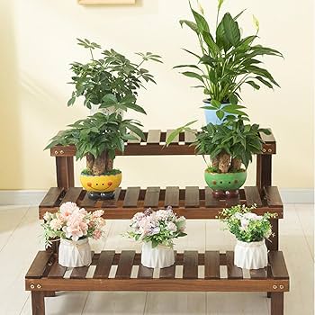 Amazon.co.jp: MJKQ9 プランター台 花台 60*30cm 棚板