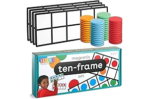 Bright Creations Ten Frame Dice for Smart Counters and Math Skills