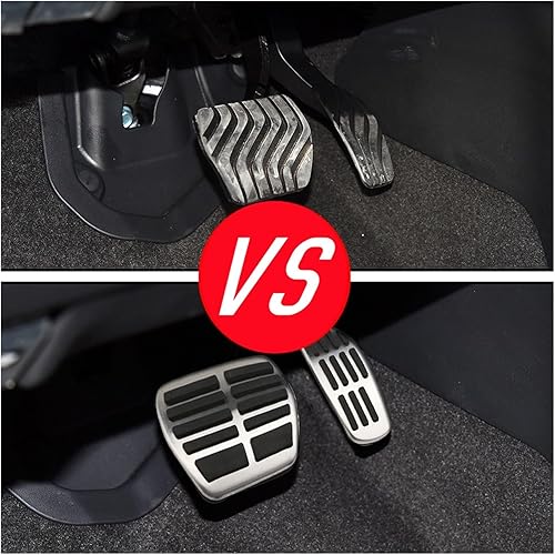 Miniatura 7 de jfqm - Funda para pedal de freno de gasolina para Nissan X-Trail Rogue T32 para Qashqai Sport J11, compatible con Renault Koleos, compatible con
