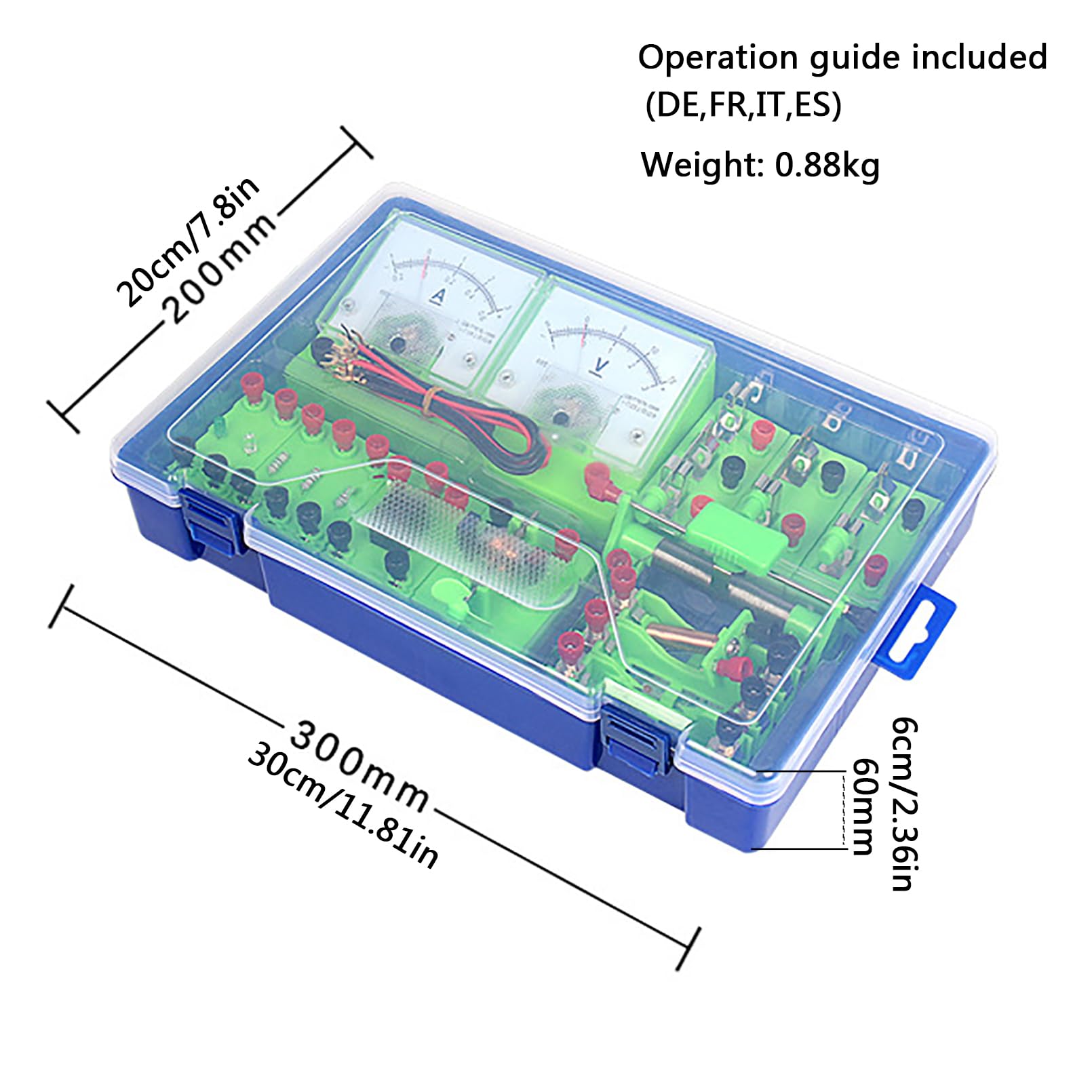Kit di esperimenti Scienziati Bambini,Kit educativi Scienze per Principiante Imparare Elettricite e Magnetismo Circuiti di Base giochi kit esplorazione ai laboratori scientifici,Stem