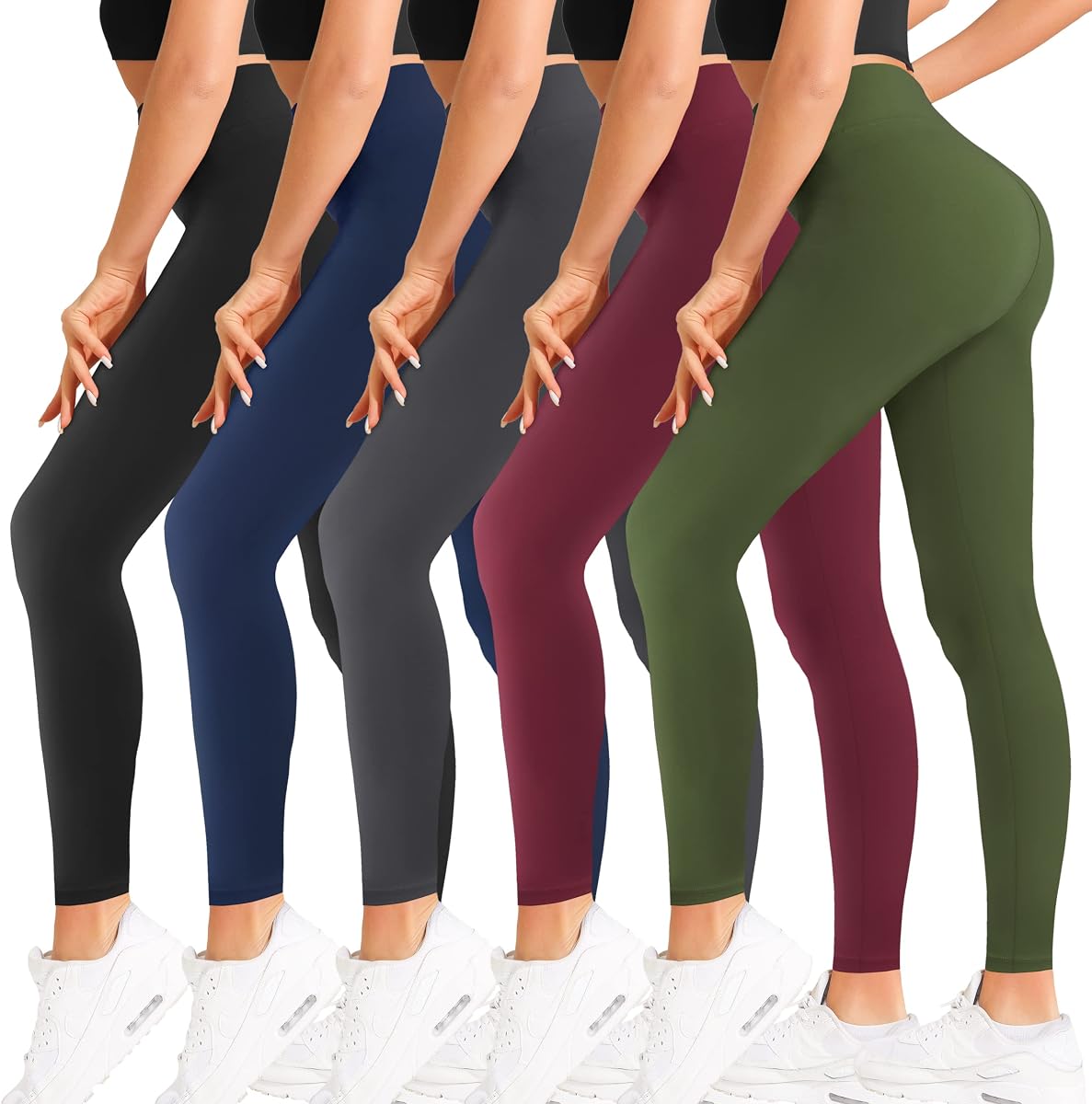 Buttercloud High Waisted Ultra Soft Leggings for Women | Buttery Soft, Breathable Women's Leggings, Tummy Control, Squat-Friendly Stretch, Workout Athletic Gym Yoga Pants, S-3XL
