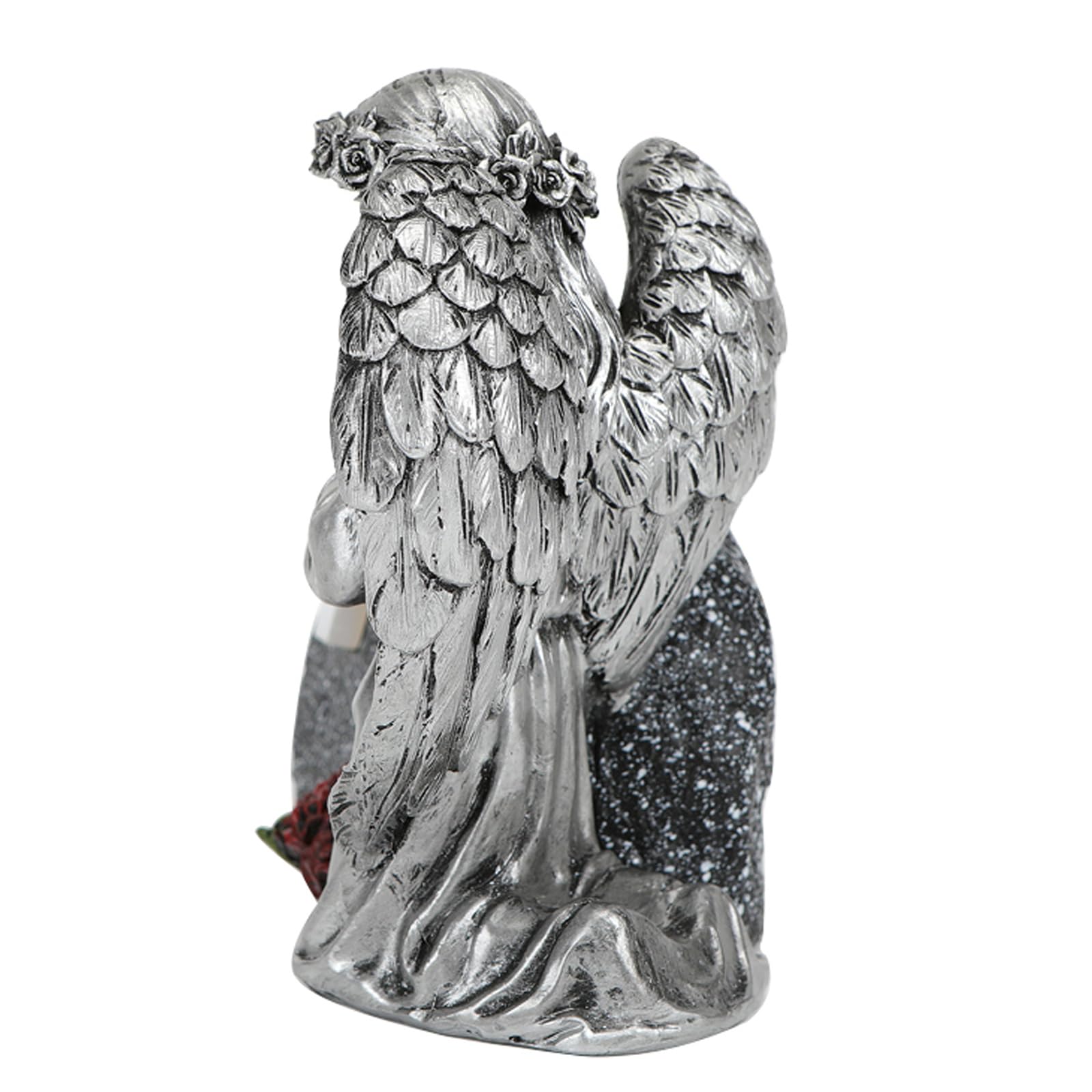 Limtula Durability Gardens Archangel Sculptures with Intricate Weatherproofed Outdoor Decoration Easyly Placement for Patio Yard Elegant Courtyard Sculpture