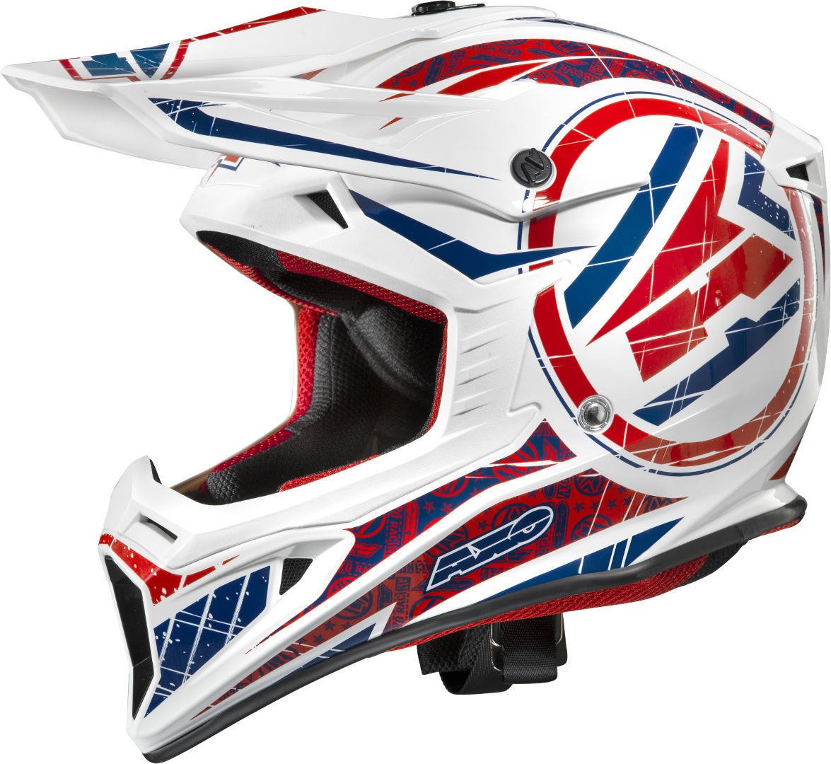 axo motorcycle helmets Jump Helmet, XL, White/Blue/Red Automotive puppiroll golf cart rear bag Size:6601 (Left Hand)