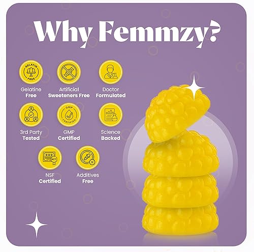 Miniatura 7 de Gomitas probióticas vaginales para mujeres  Apoya el equilibrio del pH, la flora íntima, el olor saludable y la salud intestinal + vitamina C para