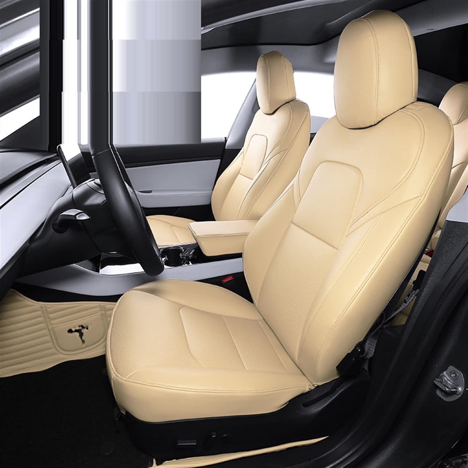 NOHEEU Car Seat Cushion Covers Pads For Tesla Model 3 Y S Auto Automotive Interior Accessories