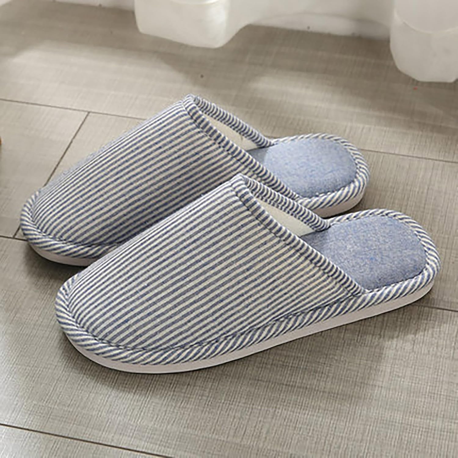 Chaussons - Pantoufles Antidérapantes - Femme - Semelle Souple - Chaude