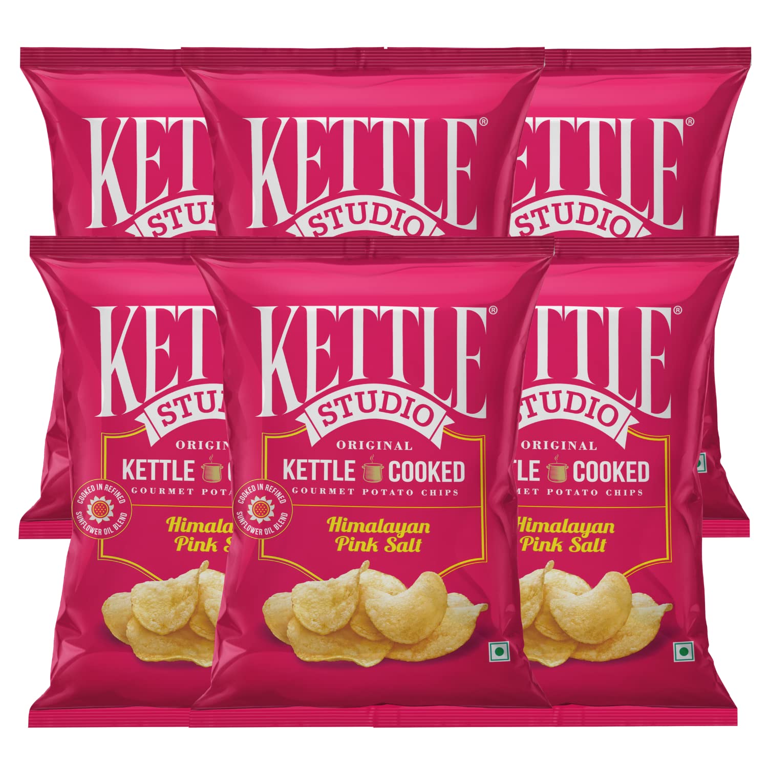 Kettle Studio|Potato Chips | Himalayan Pink Salt -56g |Pack of 6-image-32