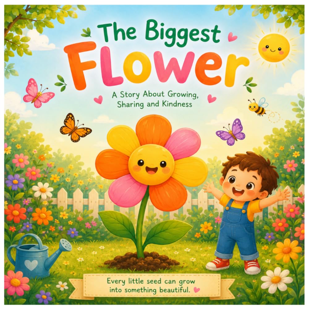 The Biggest Flower: A story about Growing, Sharing, and Kindness (Grow With Nature)