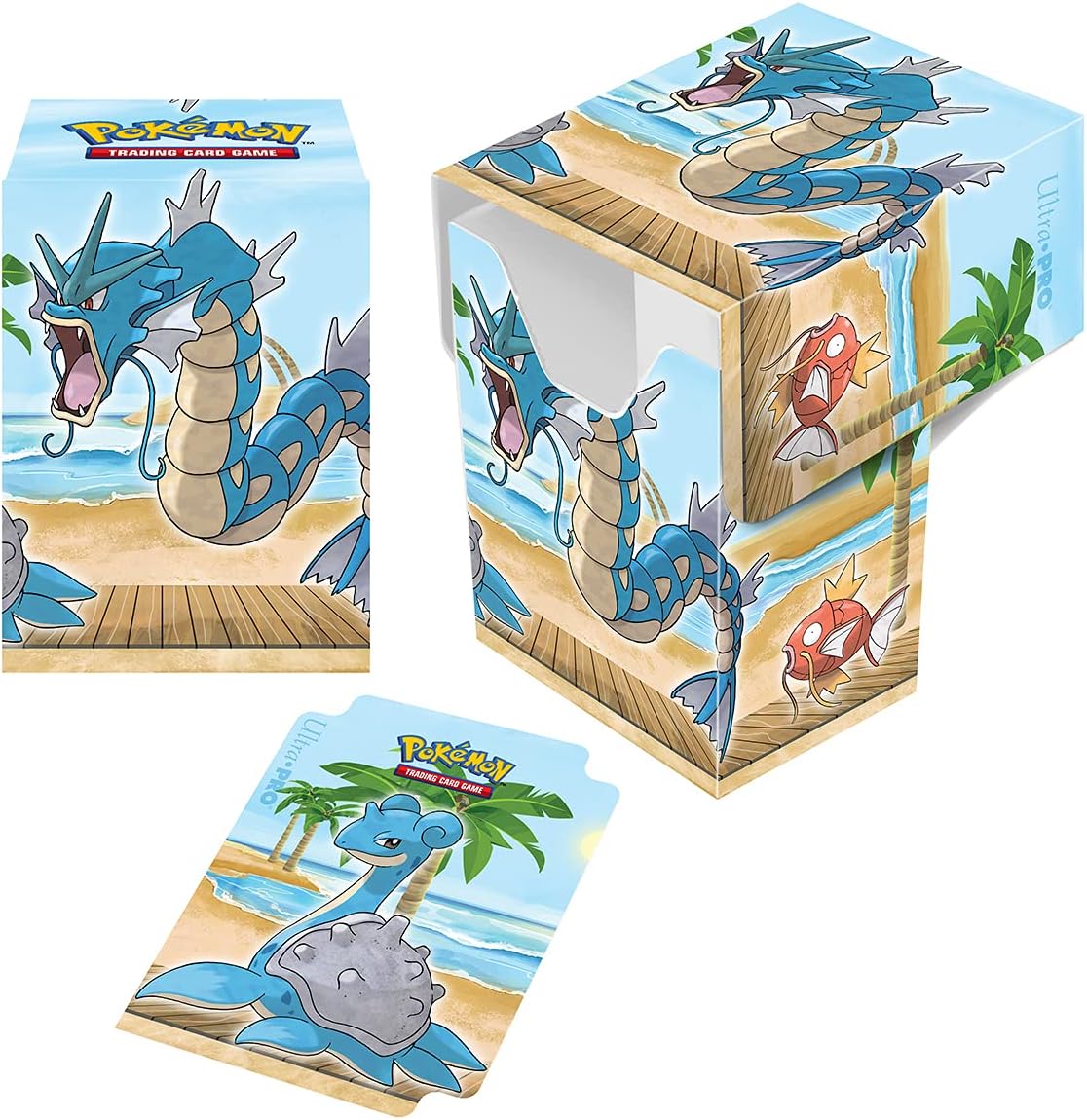 Ultra Pro Gallery Series Seaside Full View Deck Box for Pokémon