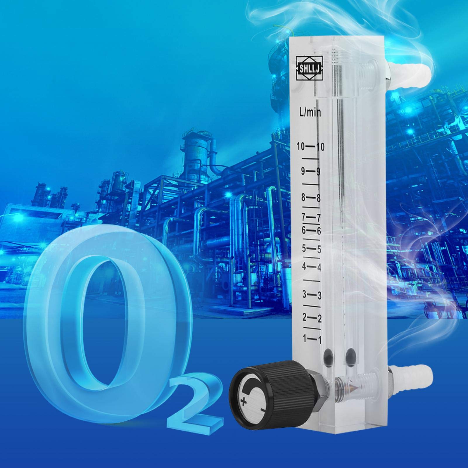 Débitmètre Haute Précision CO2/Argon - Pour Soudage - Débit 25 L/min, Longueur 14 Cm - Outil Professionnel Et Amateur - 3