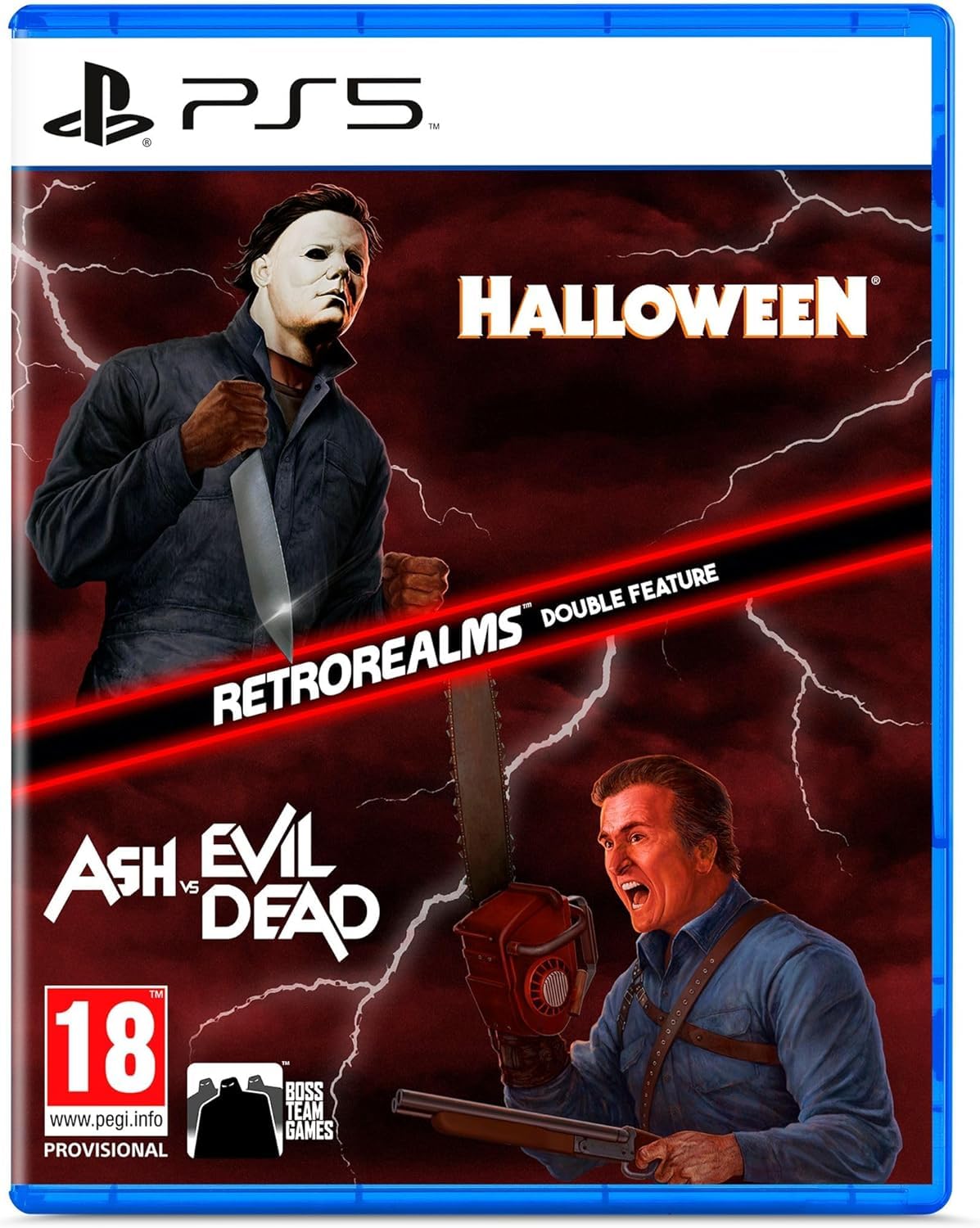 Halloween & Ash vs Evil Dead Retro Realms - Compatible for PS5 - UK PAL