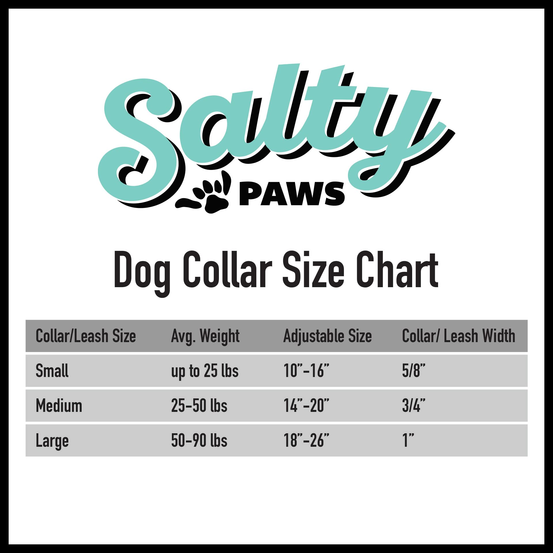 Shaka's Salty Paws Obroża dla psa dla chłopca i dziewczynki, mała, średnia, duża (niebieska obroża dla psa z nadrukiem hawajskim, obroża dla małego psa, rozmiar 25–40 cm, dla psów do 11 kg)