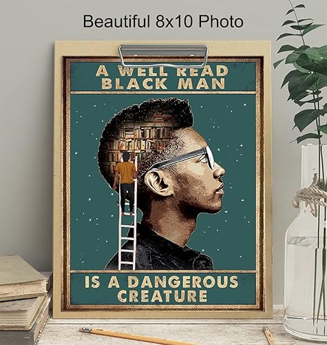 Miniatura 4 de Black Art African American Decor - Classroom Decor - Inspirational Motivational Positive Quotes - Black Culture Poster - Educational Wall Decor -