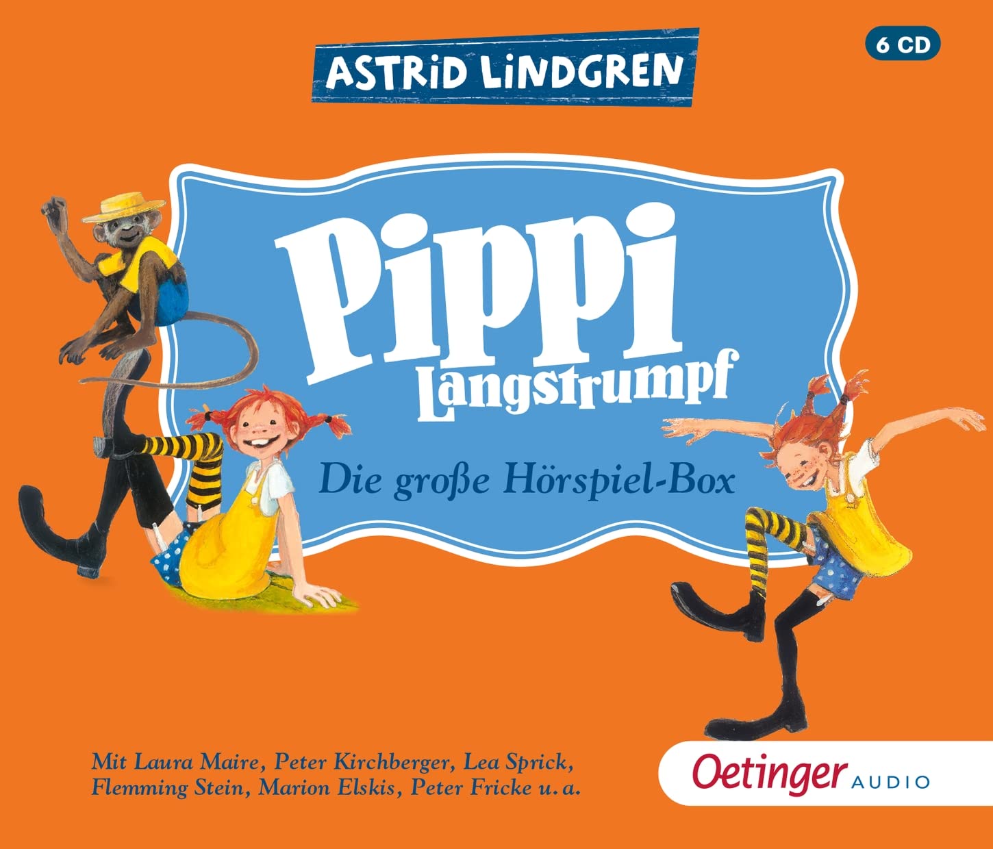 Pippi Langstrumpf. die Große Hörspielbox