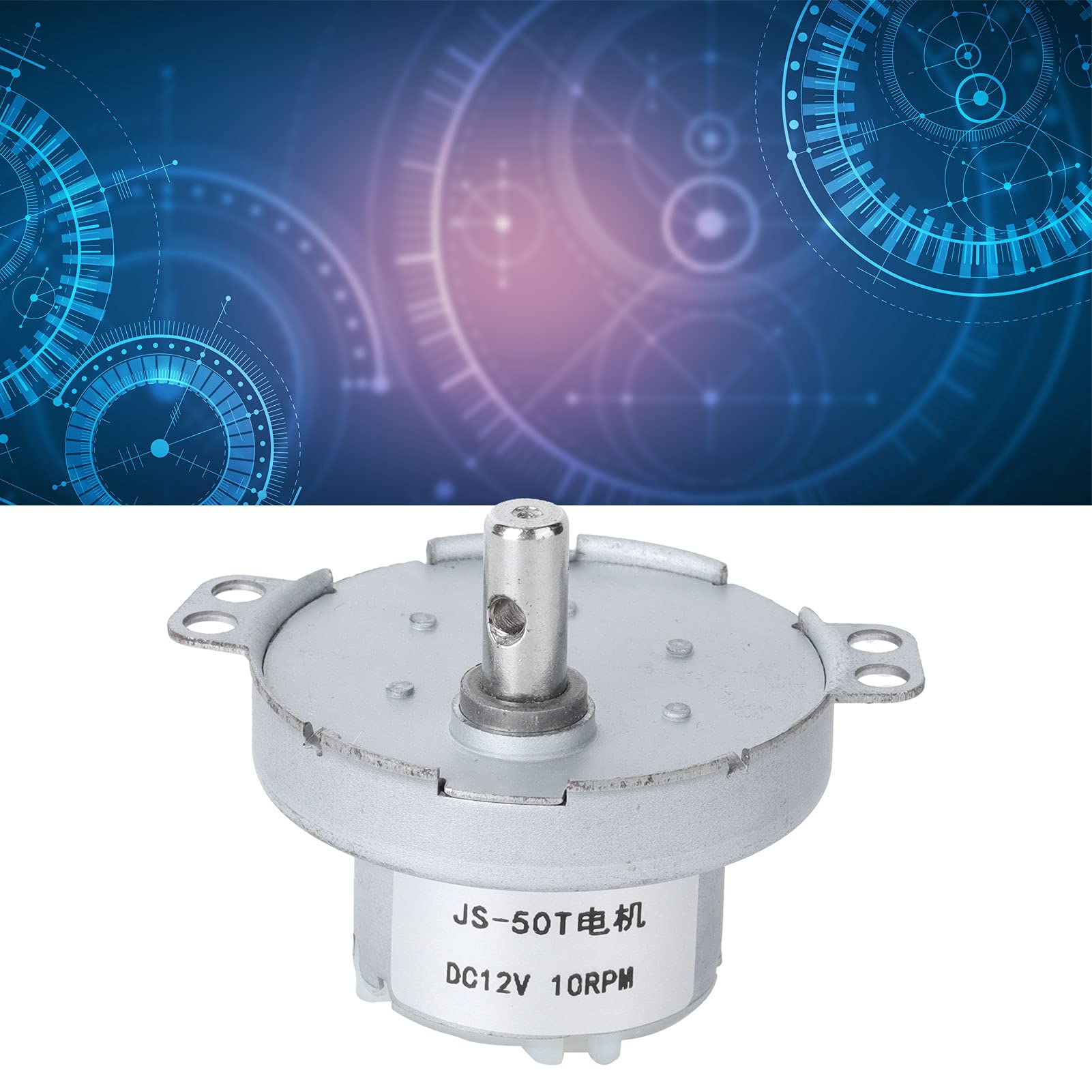 Réduction du moteur à basse vitesse Grande torsion Micro Transmission Accessoires JS-50T DC12V