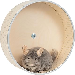 RunningWheel Chinchilla Silent Running wooden