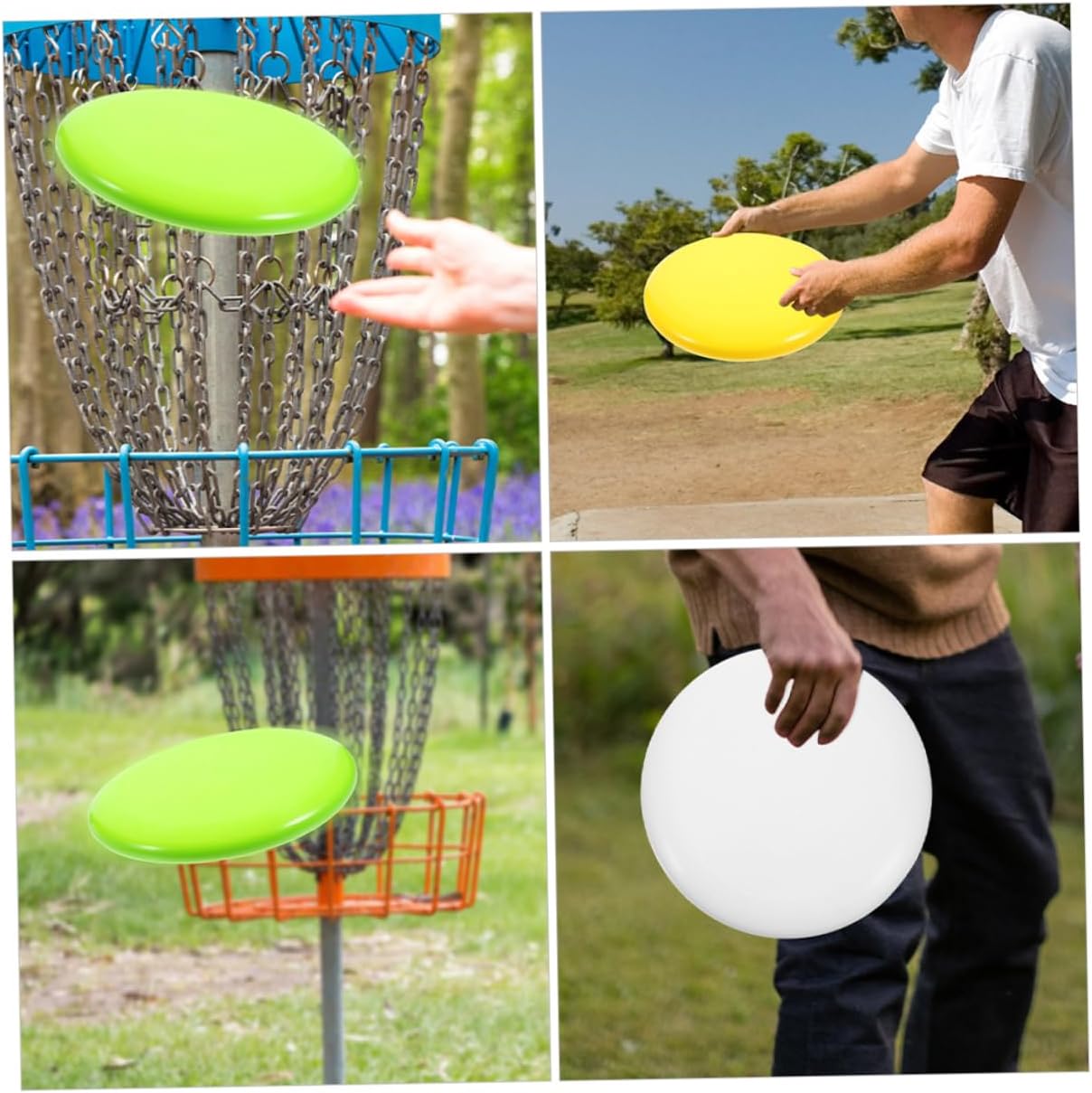 Milisten 6pcs Softball Training Discs Pitching Mechanics Tool for Enhanced Accuracy Vibrant Colors Design for Outdoor Practice