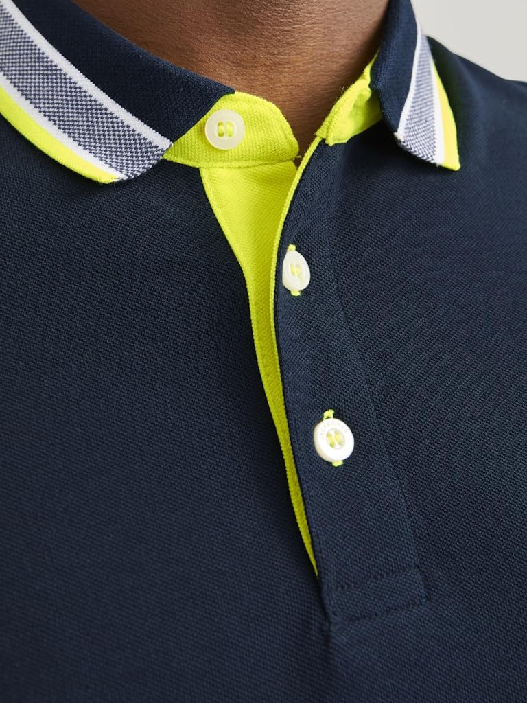Jack & Jones Herren JJPAULOS Polo SS MP – Bild 6