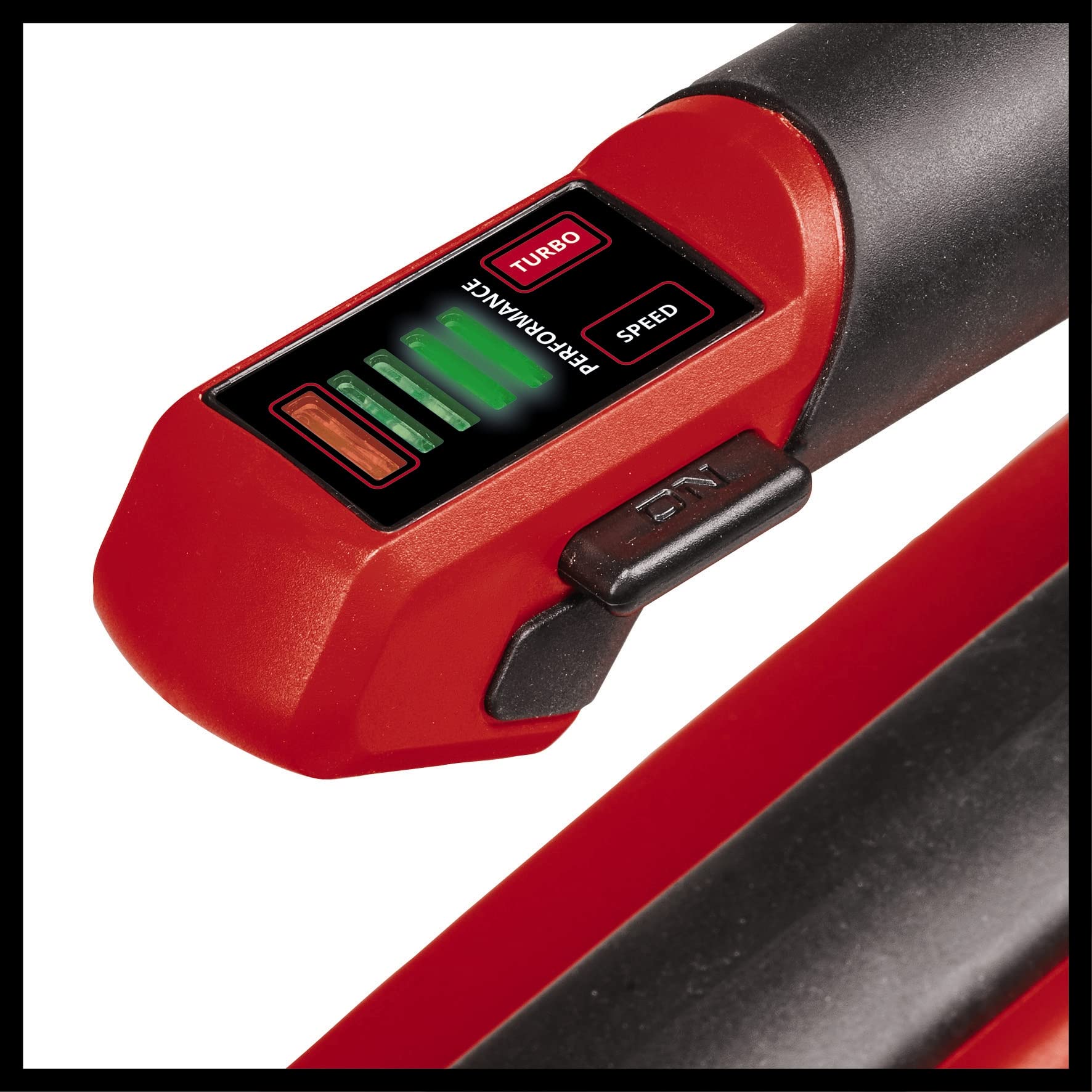 Einhell Akumulatorowa dmuchawa do liści GP-LB 18/200 Li GK-Solo Power X-Change (Li-Ion, 18 V, tech. wirnika osiowego, wyd. nadmuchu 670 m³/h, zestaw do czyszczenia rynien, bez akumulatora i ładowarki)