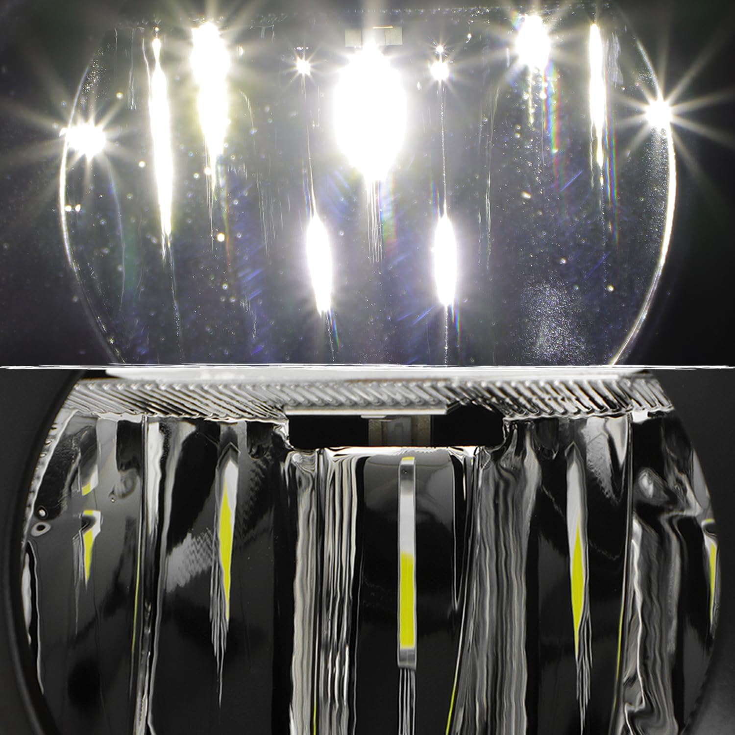 AKKON - Fit 2018 2019 2020 2021 2022 2023 Freightliner Cascadia 126 Class 8 Truck LED Fog Light Lamp Black OE Style Driver Side