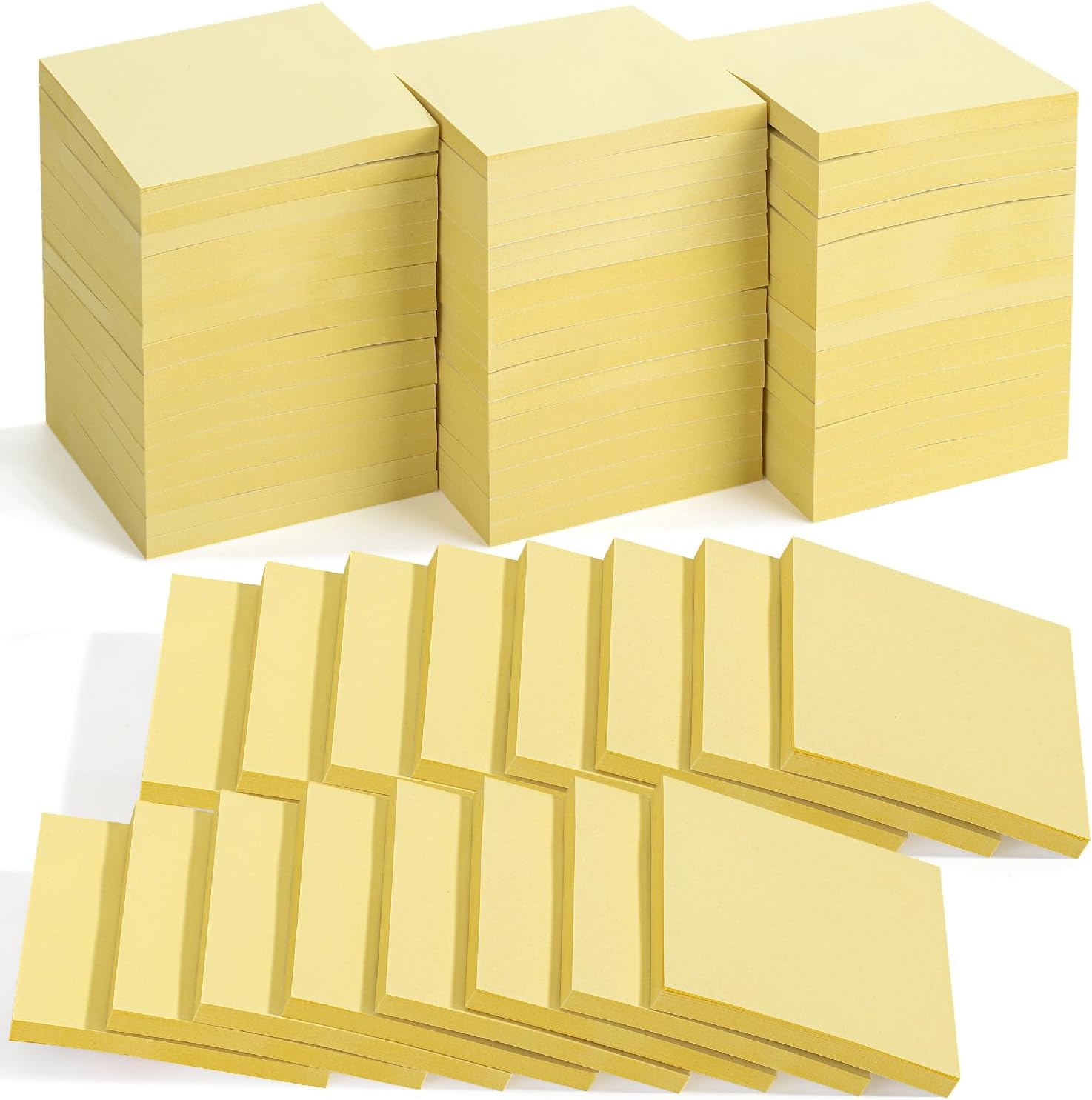 Mr. Pen Sticky Notes, 3”x3”, 48 Pads, Yellow Sticky Notes