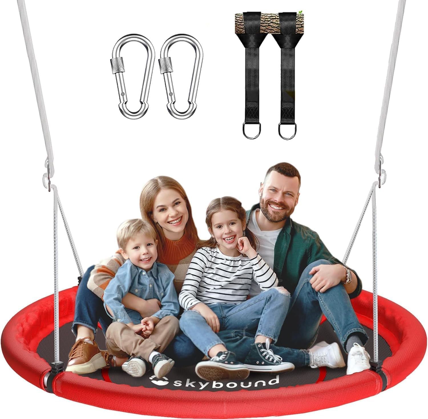 SkyBound Saucer Swing 43-in Outdoor Swing Set