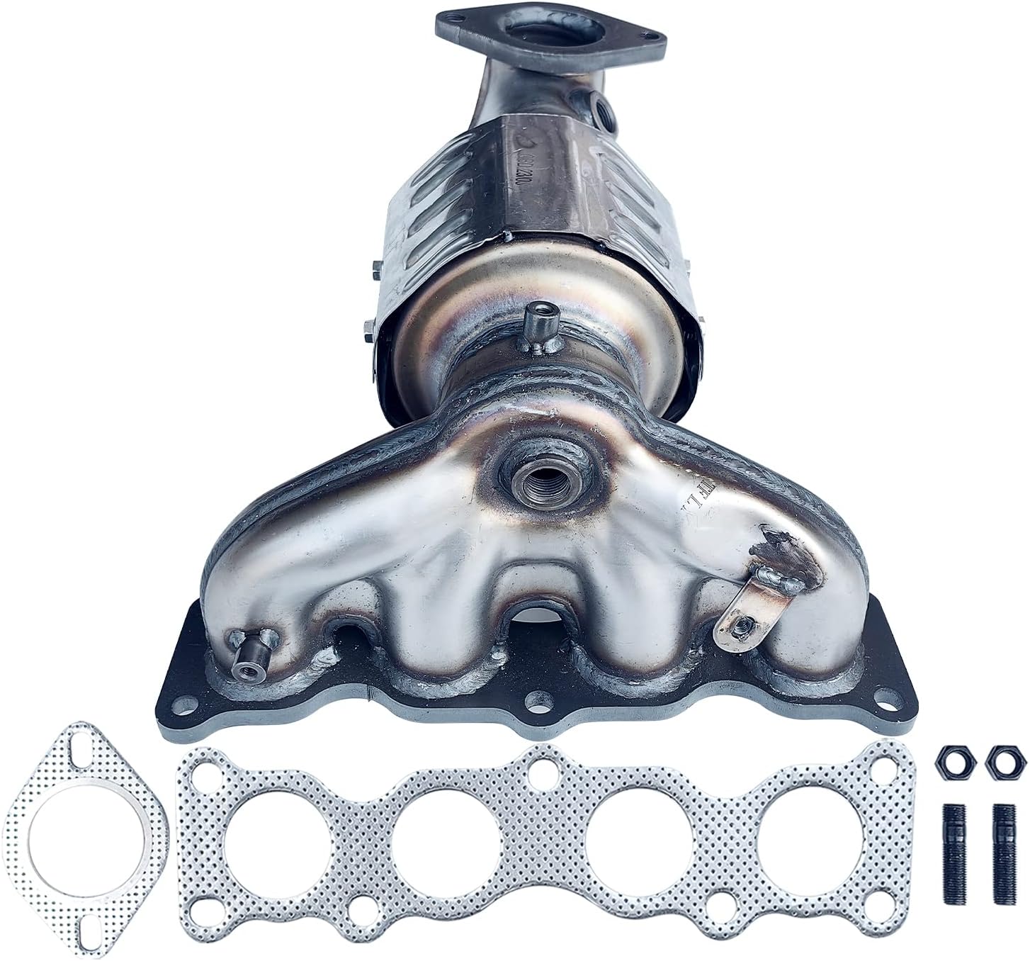 674-091 Front Catalytic Converter Compatible with 2019-2020 Hyundai Santa Fe, 2018-2021 Tucson, 2016-2020 Kia Sorento, 2017-2022 Sportage 2.4L AWD #285102GBB0