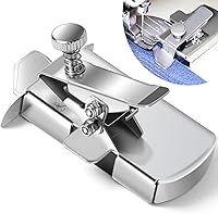 Vista 10 de TOOVREN Pie Universal de Dobladillo Enrollado para Coser 4 Piezas Pie Prensatelas de Dobladillo Enrollado 7/8/9/10mm de Ancho Pie de Dobladillo