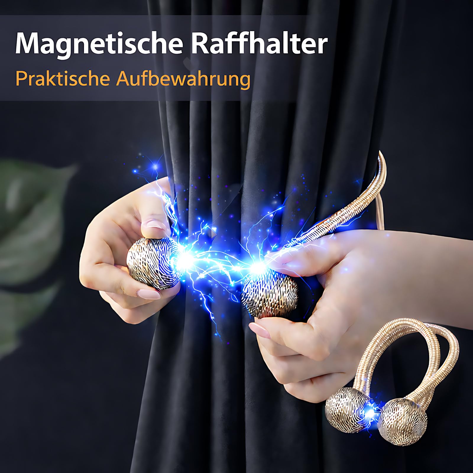 JILRON Raumtrenner Vorhang,Deckenmontage Auf Schienen,Raumteiler Für Flexiblen Sichtschutz (Schwarz - H243 x B540 cm)