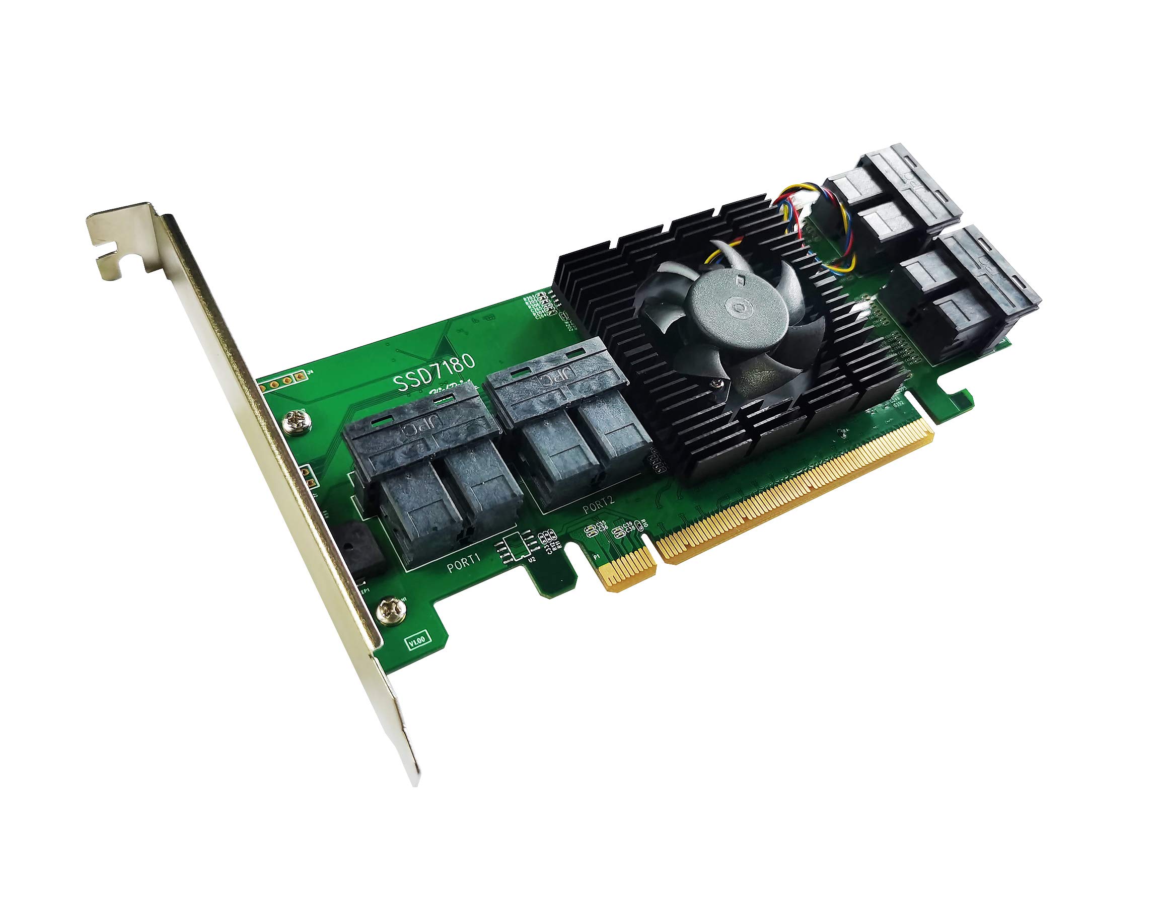 Highpoint M2 Raid Card Ryzen HighPoint SSD7101A-1 NVMe RAID